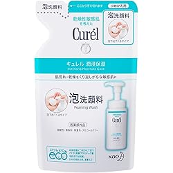 Amazon | キュレル 泡洗顔料 つめかえ用 130ml×6個 | キュレル | 泡